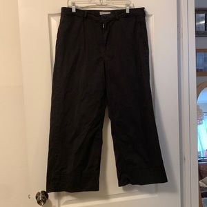 Everlane lightweight chino wide leg crop